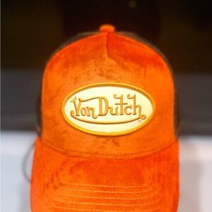 NWT Von Dutch Orange Cap